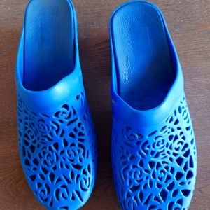 Dansko PIPPA Clogs Royal Blue Sz 39